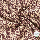 Velours abstrait bordeaux
