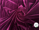 VELOURS CARVICO MAILLE STRETCH LIE DE VIN - My Little Coupon