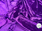 VELOURS CARVICO MAILLE STRETCH MAUVE VIOLET - My Little Coupon