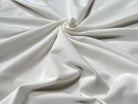 VELOURS CHEMISE 1500 RAIES PURE COTON BLANC - My Little Coupon