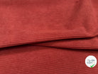 VELOURS COTELÉ TERACOTTA - My Little Coupon