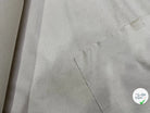 VELOURS COTON ET LIN 600 RAIES STRETCH NATUREL 82% COTON 16% LIN - My Little Coupon