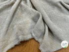 VELOURS DE COTON 500 RAIES BEIGE CLAIR 140CM - My Little Coupon