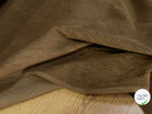 VELOURS DE COTON CLASSIC 500 RAIES BEIGE MARRONÉ - My Little Coupon