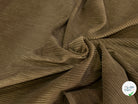VELOURS DE COTON CLASSIC 500 RAIES BEIGE MARRONÉ - My Little Coupon