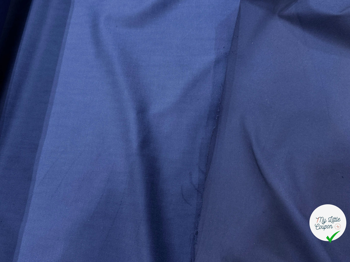 VELOURS DE COTON CLASSIQUE 1000 RAIES STRETCH BLEU 97% COTON - My Little Coupon