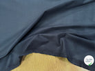 VELOURS DE COTON CLASSIQUE 1000 RAIES STRETCH BLEU MARINE FONCÉ 97% COTON - My Little Coupon