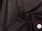 VELOURS DE COTON CLASSIQUE 1000 RAIES STRETCH MARRON FONCÉ 98% COTON - My Little Coupon