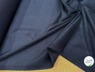 VELOURS DE COTON CLASSIQUE 300 RAIES BLEU MARINE 100% COTON - My Little Coupon