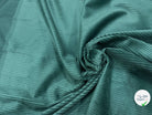 VELOURS DE COTON CLASSIQUE CÂBLÉ VERT FONCÉ 85% COTON - My Little Coupon