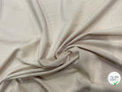 VELOURS DE COTON ET LYOCELL 300 RAIES BEIGE 58% COTON 42% LYOCELL - My Little Coupon