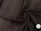 VELOURS DE COTON ET LYOCELL 300 RAIES MARRON 58% COTON 42% LYOCELL - My Little Coupon