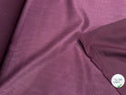 VELOURS DE COTON ET MODAL 500 RAIES STRETCH BORDEAUX 78% COTON - My Little Coupon