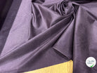 VELOURS DE COTON ET MODAL 500 RAIES STRETCH VIOLET FONCÉ 78% COTON - My Little Coupon