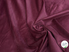 VELOURS DE COTON FAUX-UNI STRETCH BORDEAUX 98% COTON - My Little Coupon