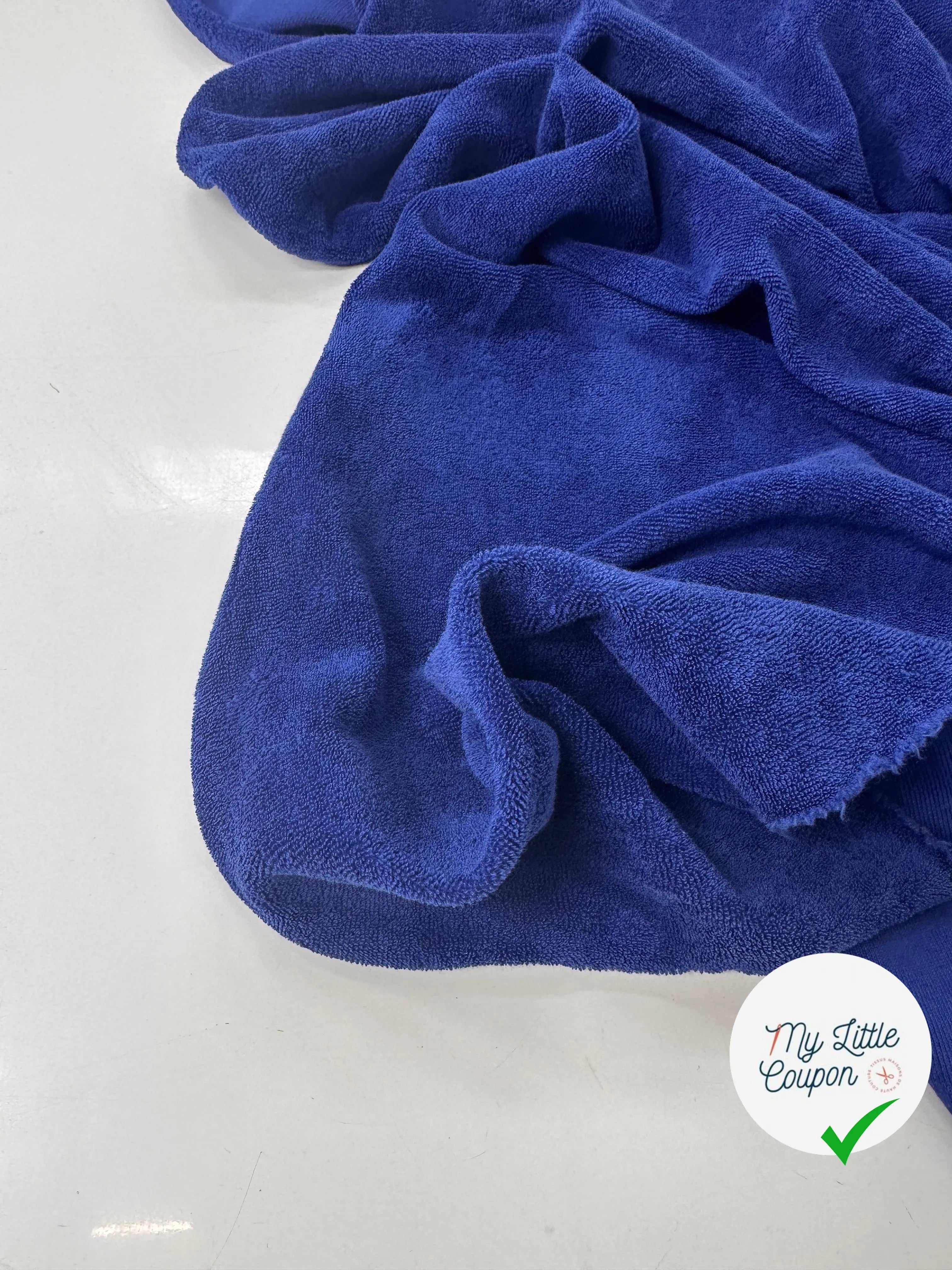 VELOURS ÉPONGE BLEU ROYAL MSO