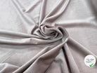 VELOURS LISSE COTON ROSE PALE ITALIEN - My Little Coupon