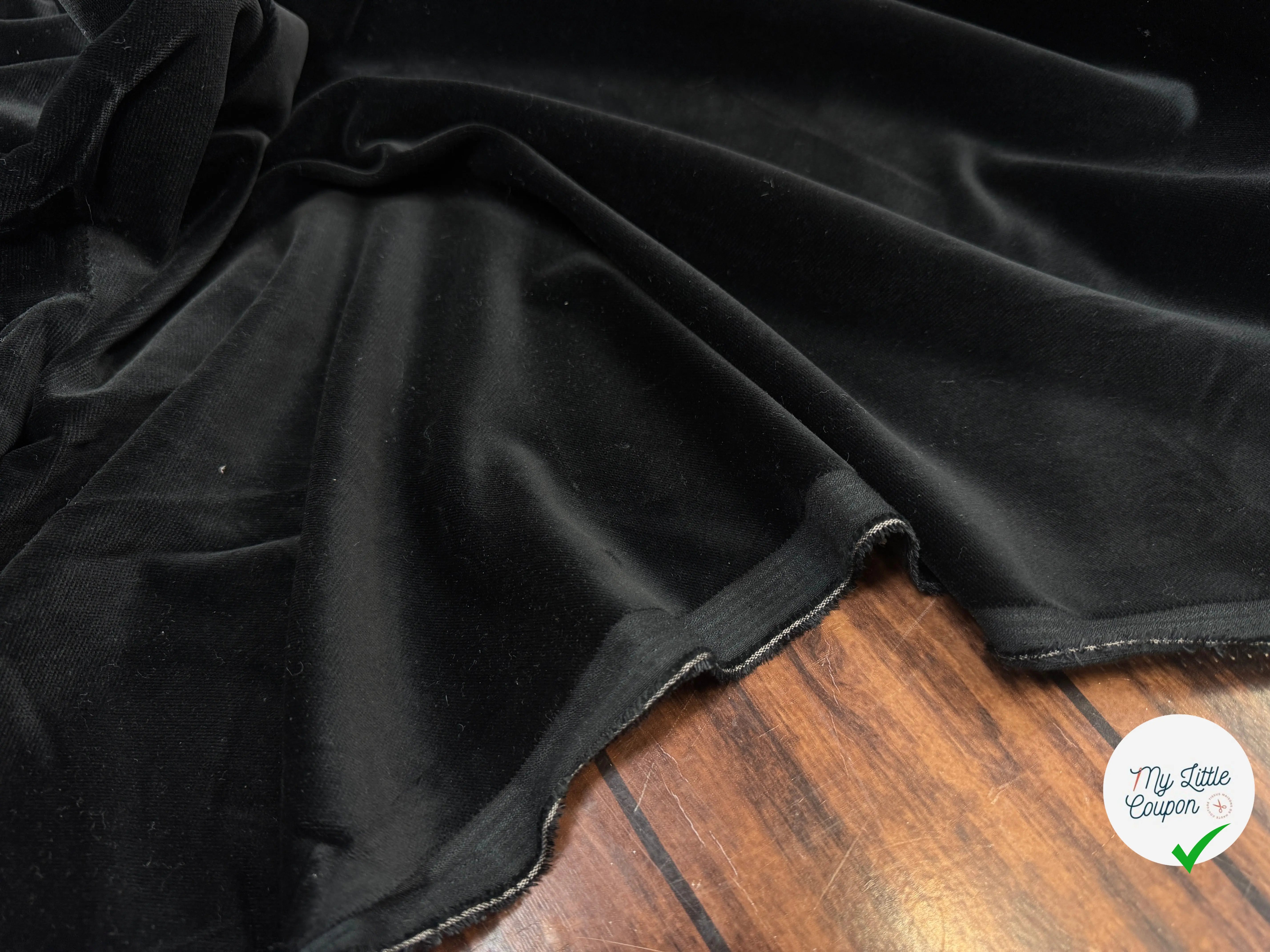 VELOURS LISSE NOIR - My Little Coupon
