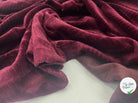 VELOURS MAILLE GRENACHE - My Little Coupon - tissu - coudre