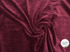 VELOURS MAILLE GRENACHE - My Little Coupon - tissu - coudre