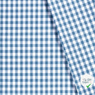 VICHY CARREAUX MOYENS COTON INDIGO - My Little Coupon