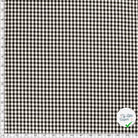 VICHY CARREAUX MOYENS COTON NOIR - My Little Coupon
