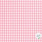 VICHY CARREAUX MOYENS COTON ROSE CLAIR - My Little Coupon