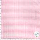VICHY CARREAUX MOYENS COTON ROSE CLAIR - My Little Coupon