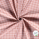 VICHY CARREAUX MOYENS COTON ROSE - My Little Coupon