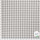 VICHY GROS CARREAUX COTON GRIS FONCÉ - My Little Coupon