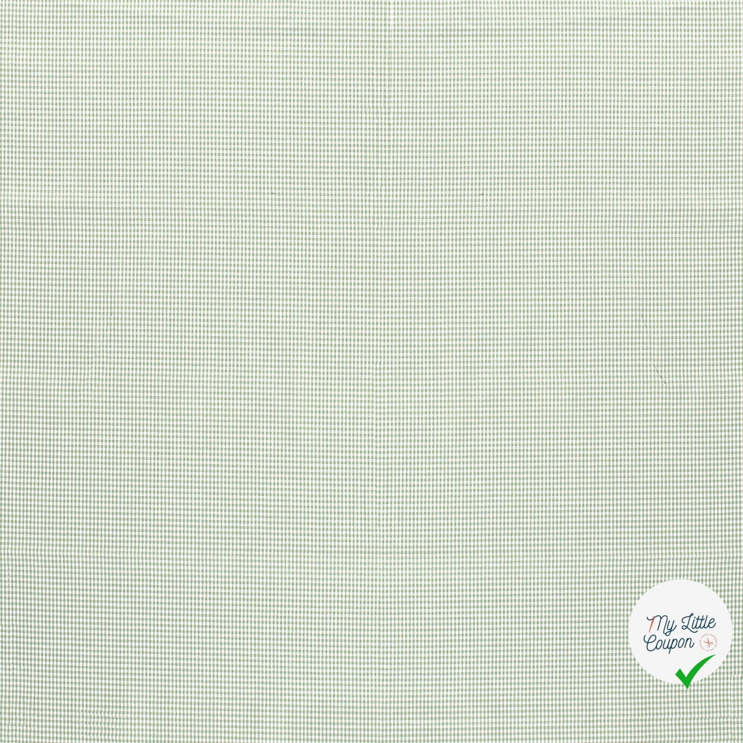 VICHY MINI CARREAUX COTON MENTHE - My Little Coupon