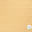 VICHY PETITS CARREAUX COTON OCRE - My Little Coupon
