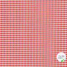 VICHY PETITS CARREAUX COTON ROUGE - My Little Coupon