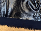 VINYL CONTRECOLLÉ 57% VISCOSE ET 35% LIN BLEU NUIT - My Little Coupon
