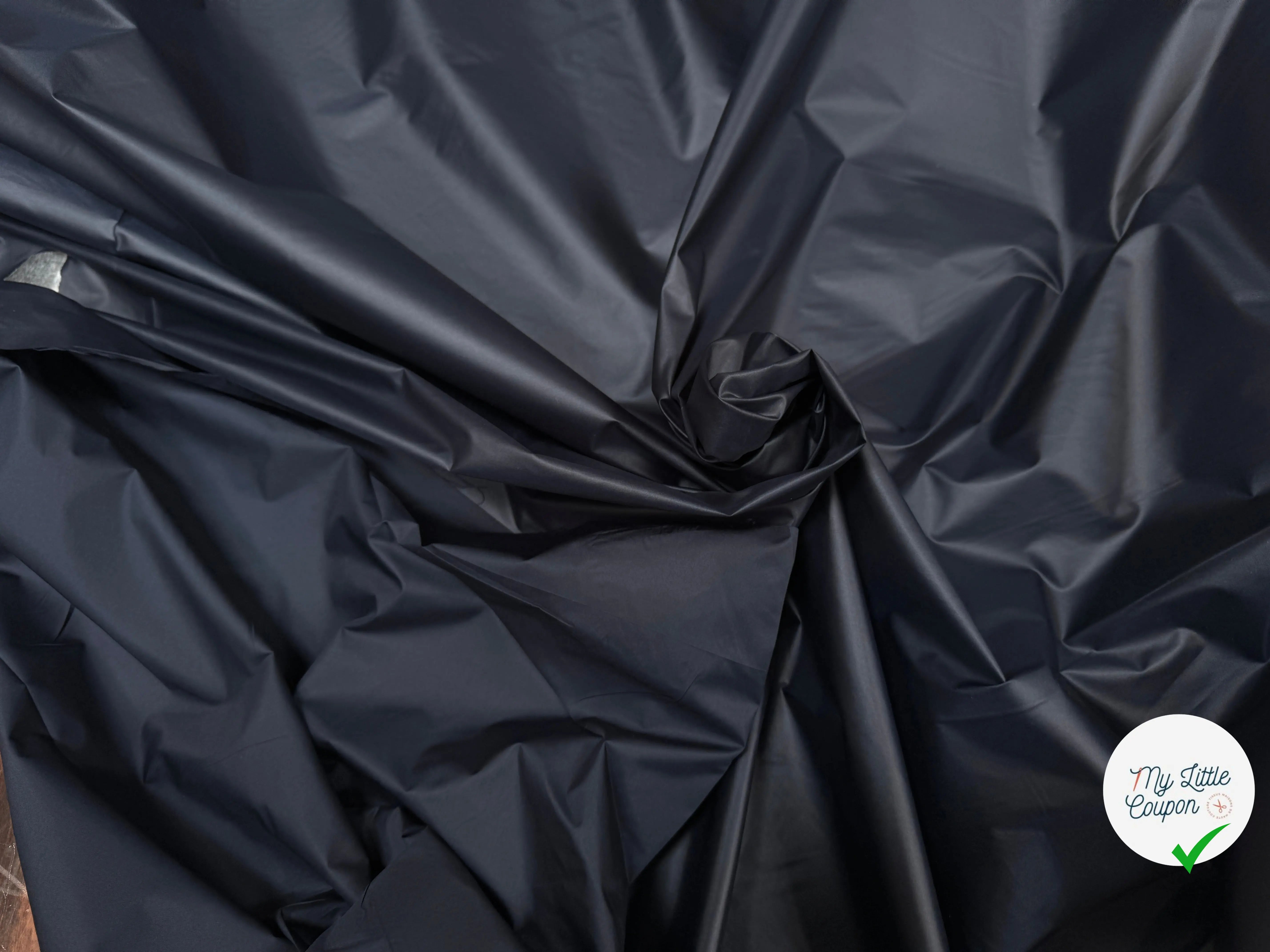 VINYL PARKA BLEU POLYAMIDE - My Little Coupon
