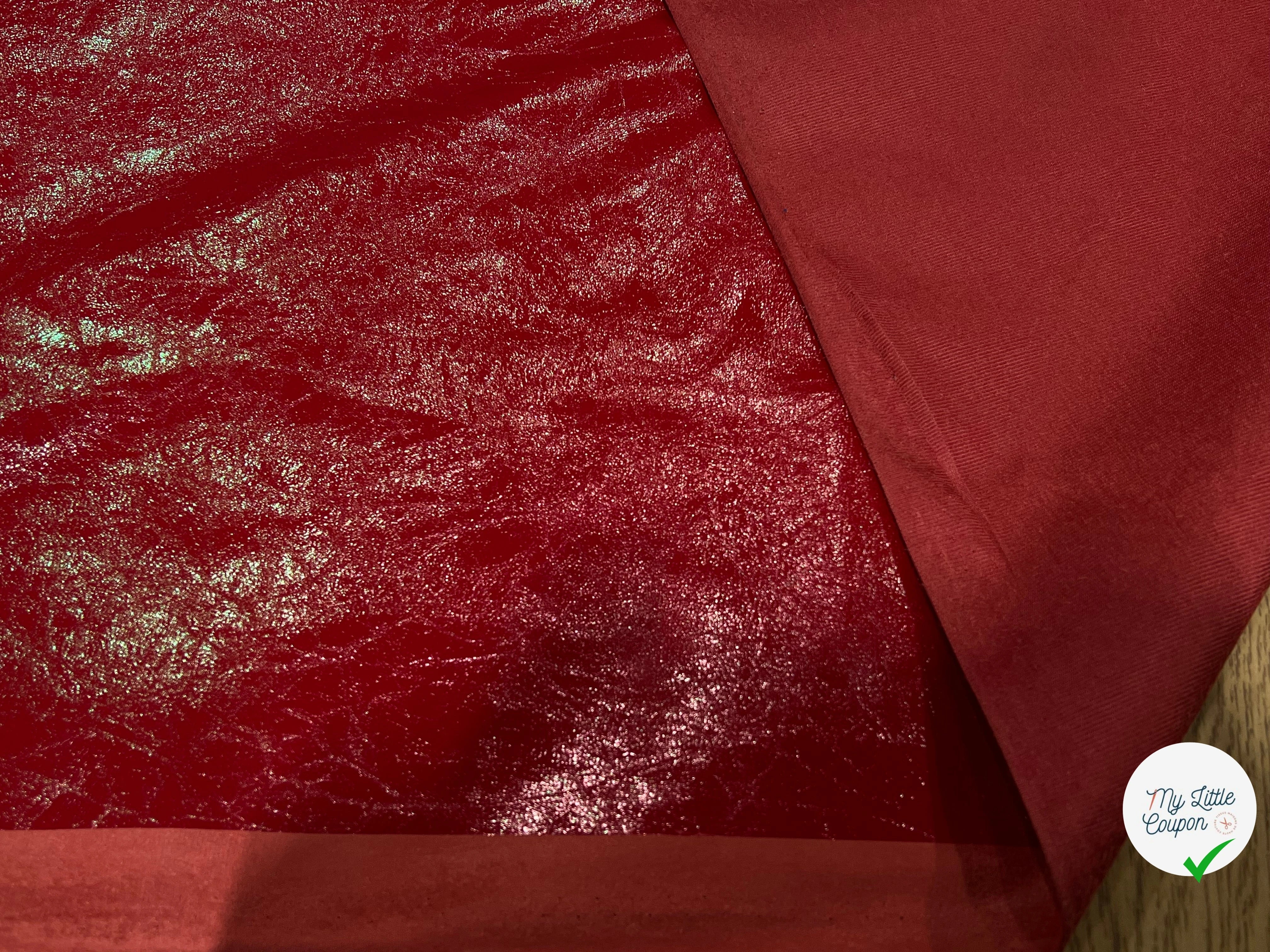 VINYLL BOMBERS CONTRECOLLÉ ROUGE 150CM - My Little Coupon