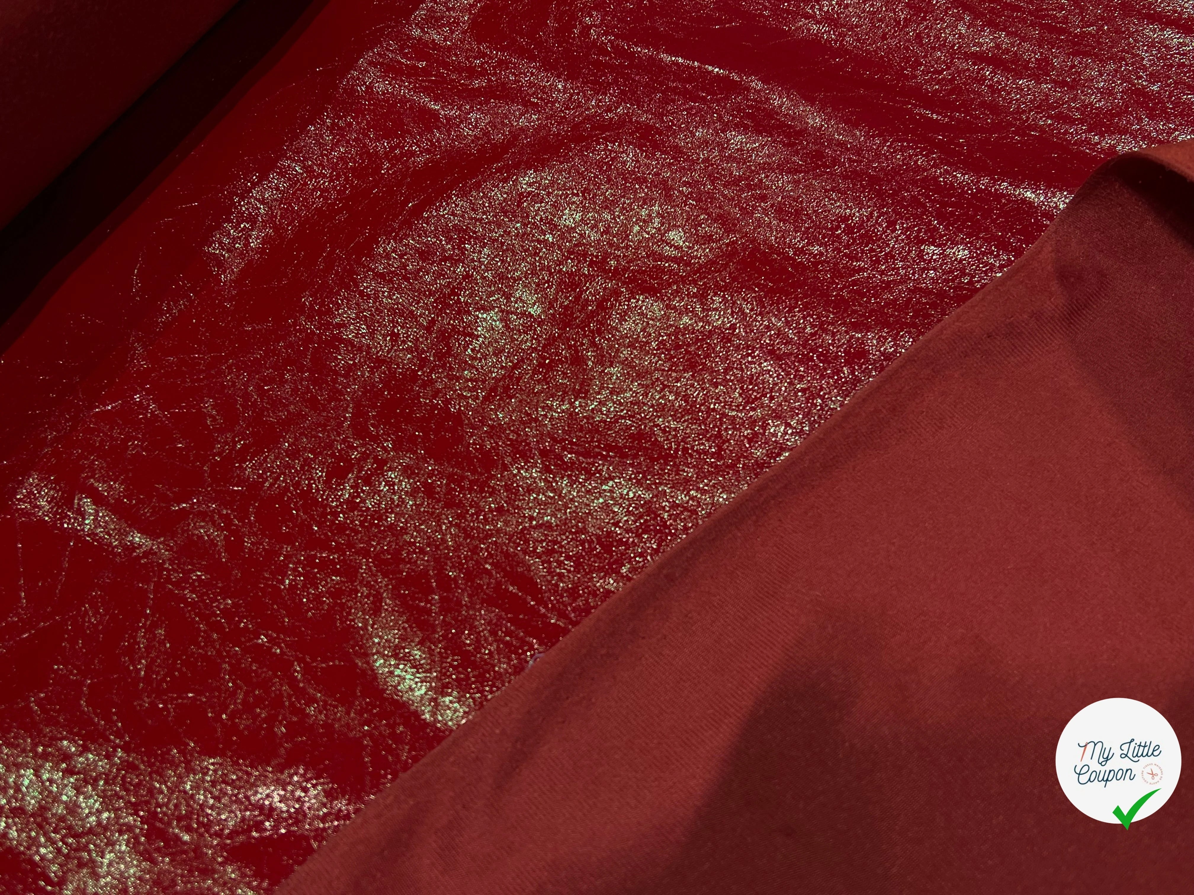VINYLL BOMBERS CONTRECOLLÉ ROUGE 150CM - My Little Coupon