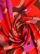 VISCOSE AIMAEL ROUGE / VIOLET - My Little Coupon