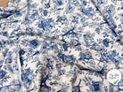 VISCOSE BAGUETTE BLANC / BLEU - My Little Coupon