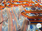 VISCOSE BUBBLE TISSU IMPRIMÉ ABSTRAIT BLANC - My Little Coupon