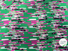 VISCOSE BUBBLE TISSU IMPRIMÉ ABSTRAIT VERT - My Little Coupon
