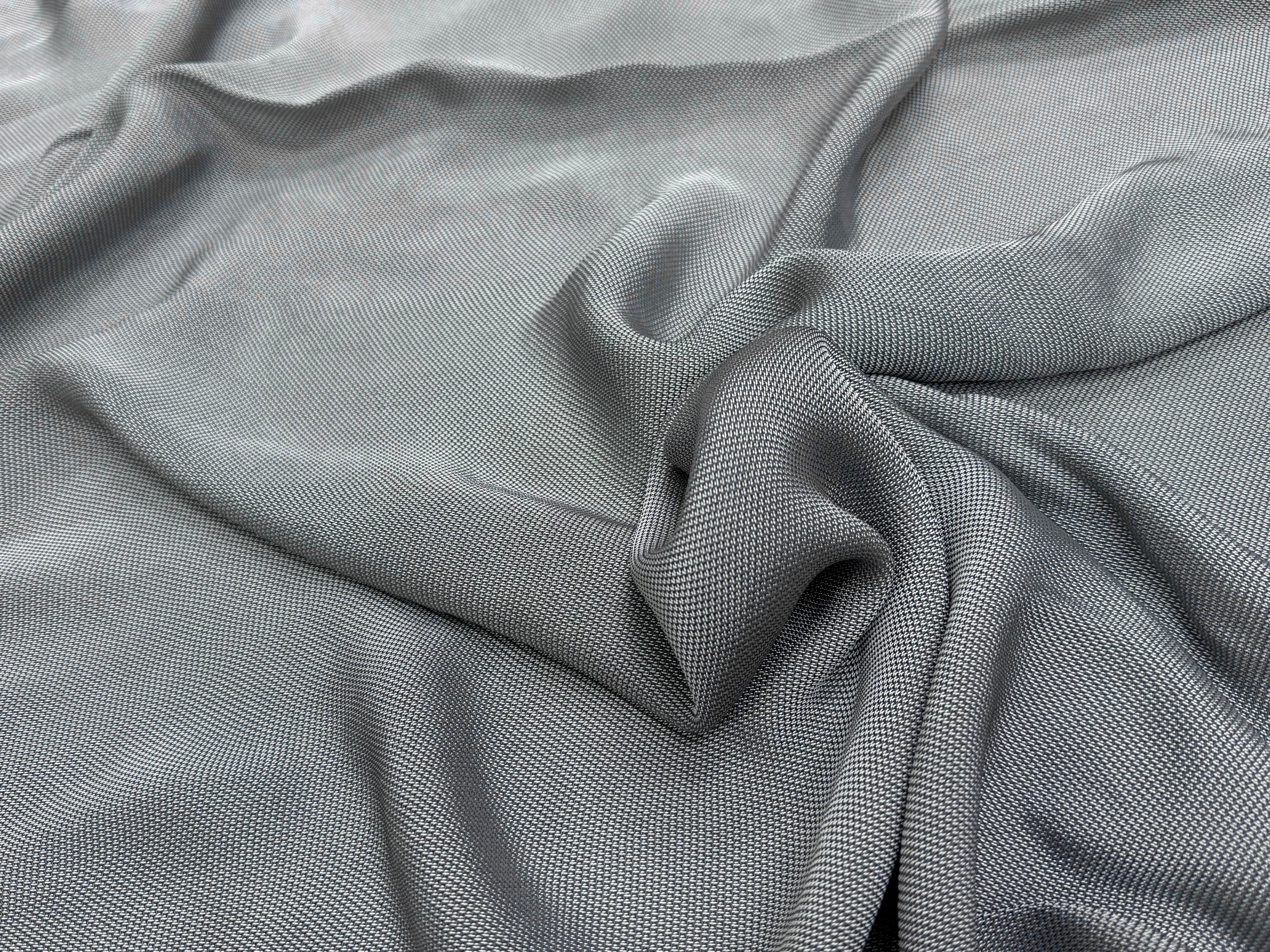VISCOSE CANEVAS LOURDE SOUPLE FLUIDE ACIER - My Little Coupon