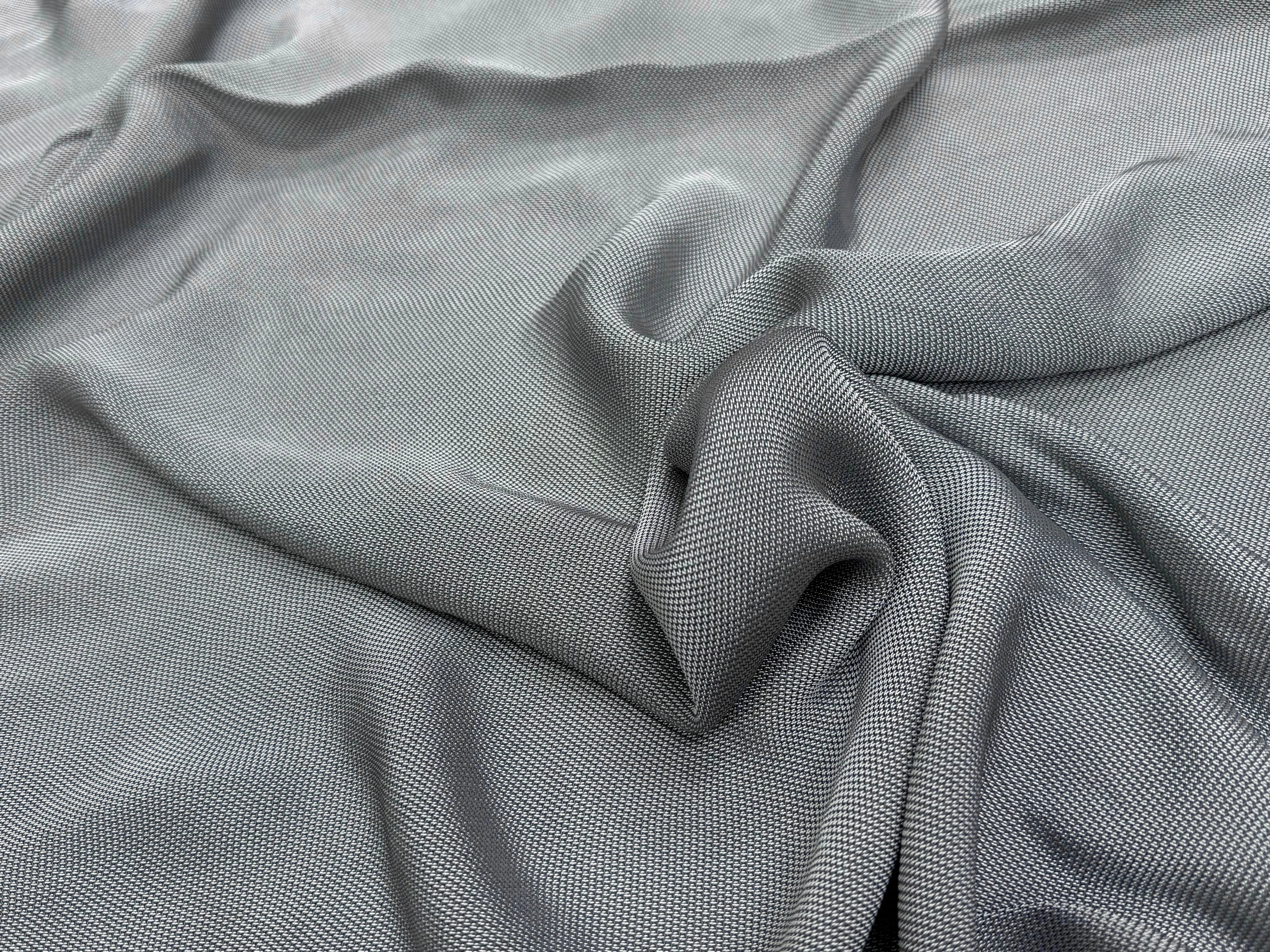 VISCOSE CANEVAS LOURDE SOUPLE FLUIDE ACIER - My Little Coupon