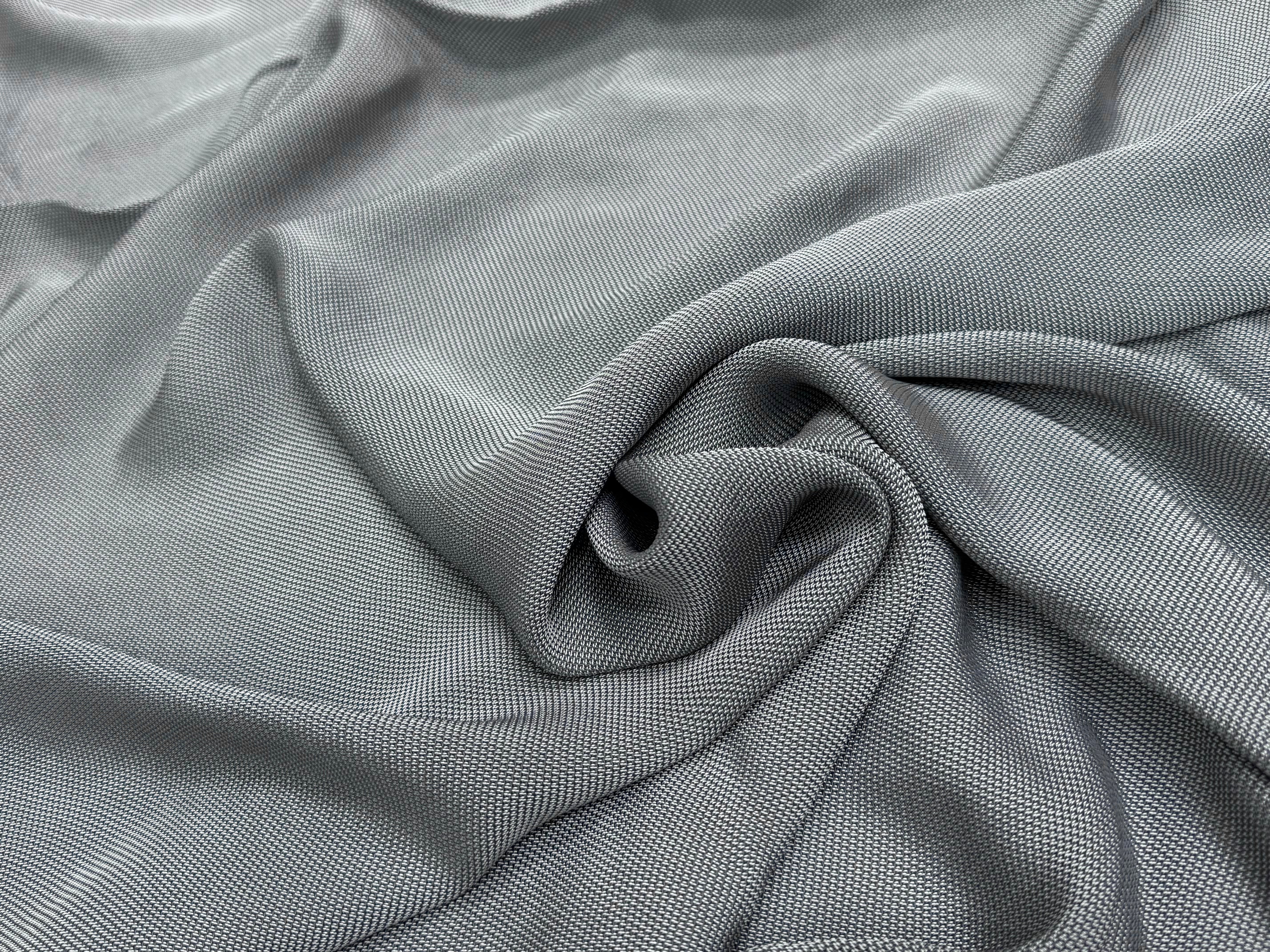 VISCOSE CANEVAS LOURDE SOUPLE FLUIDE ACIER - My Little Coupon