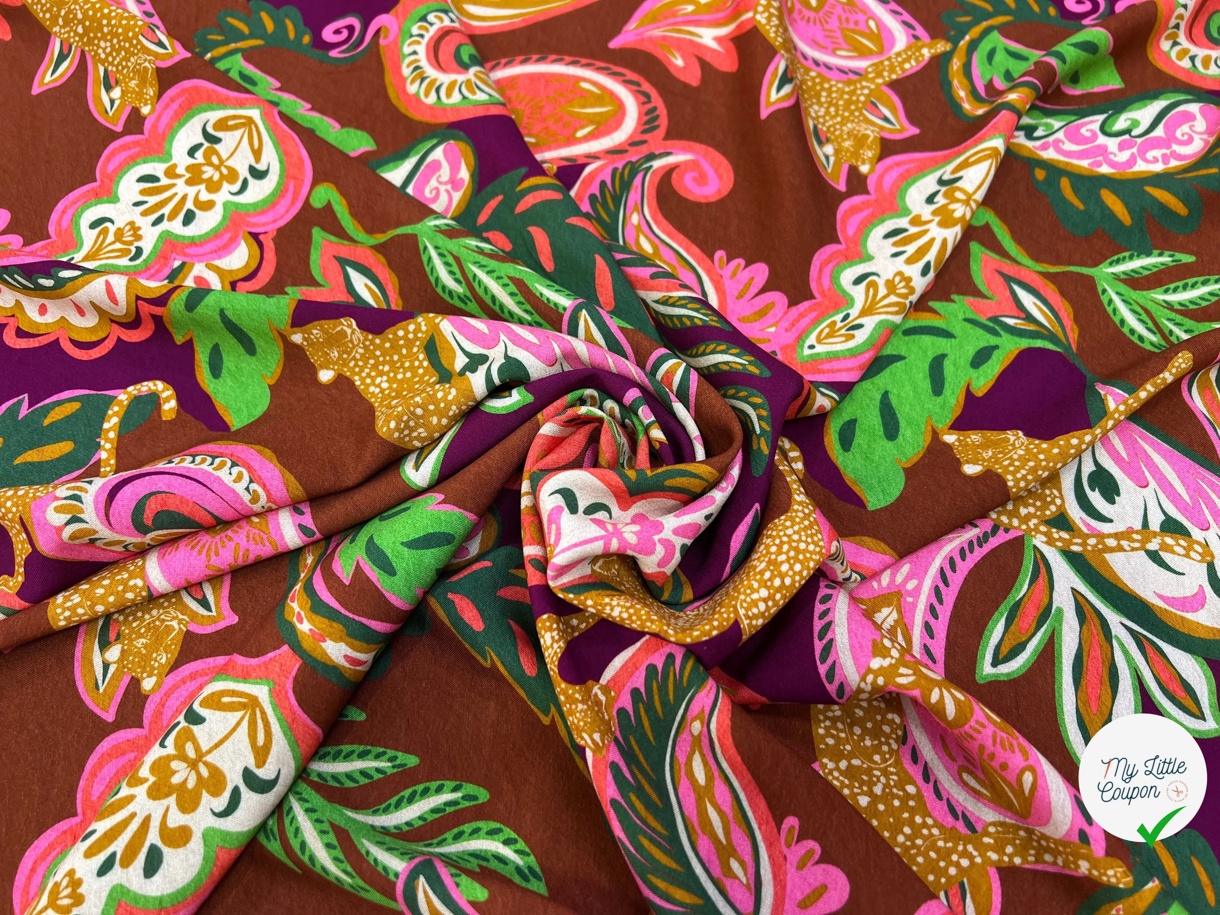 VISCOSE CATARINA BRONZE 140 CM - My Little Coupon