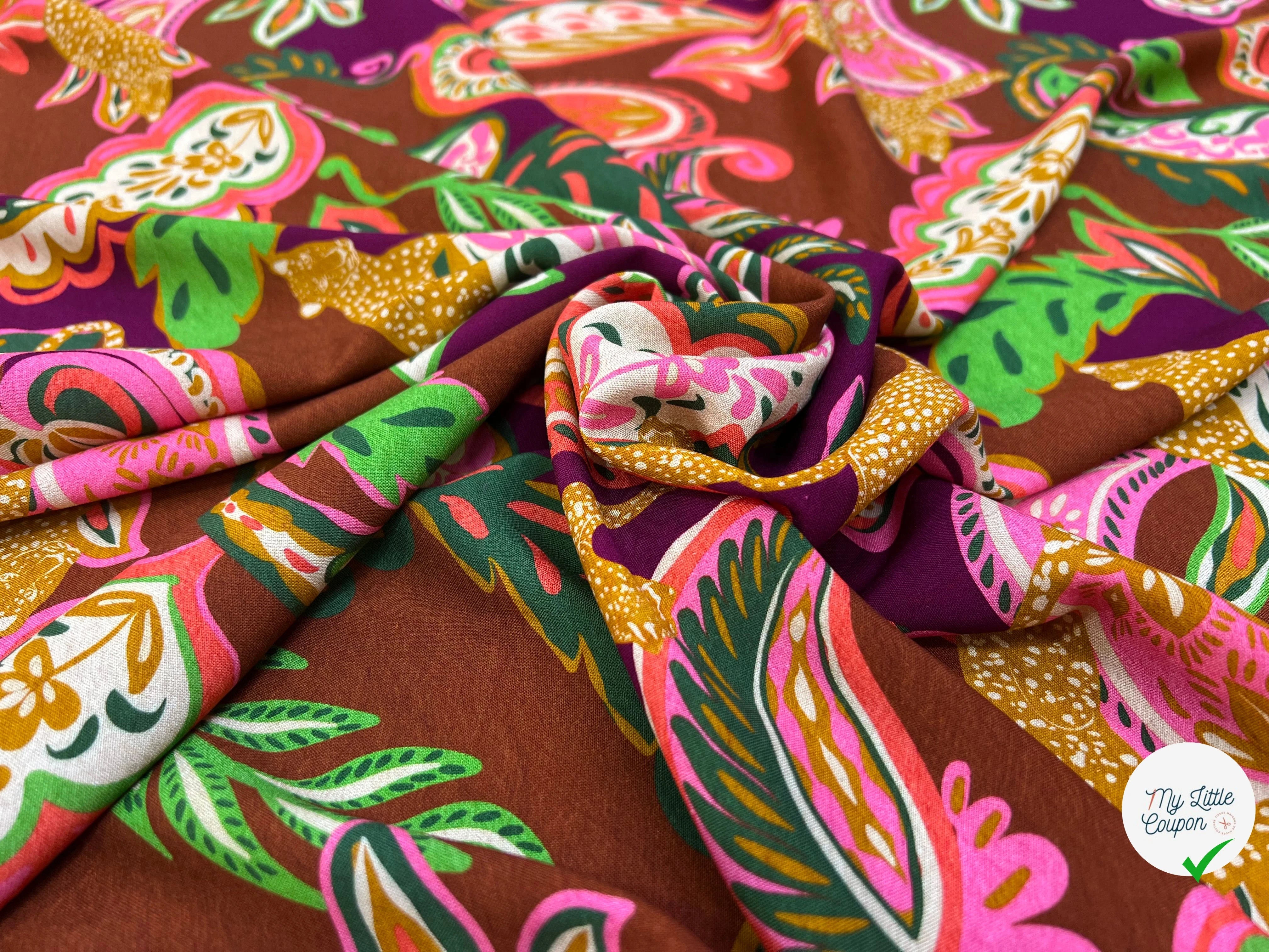VISCOSE CATARINA BRONZE 140 CM - My Little Coupon