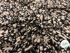 VISCOSE COROLLE NOIR ET BLANC - My Little Coupon