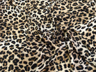 VISCOSE DOUCE LÉOPARDO FLUIDE MARRON BEIGE ET NOIR - My Little Coupon