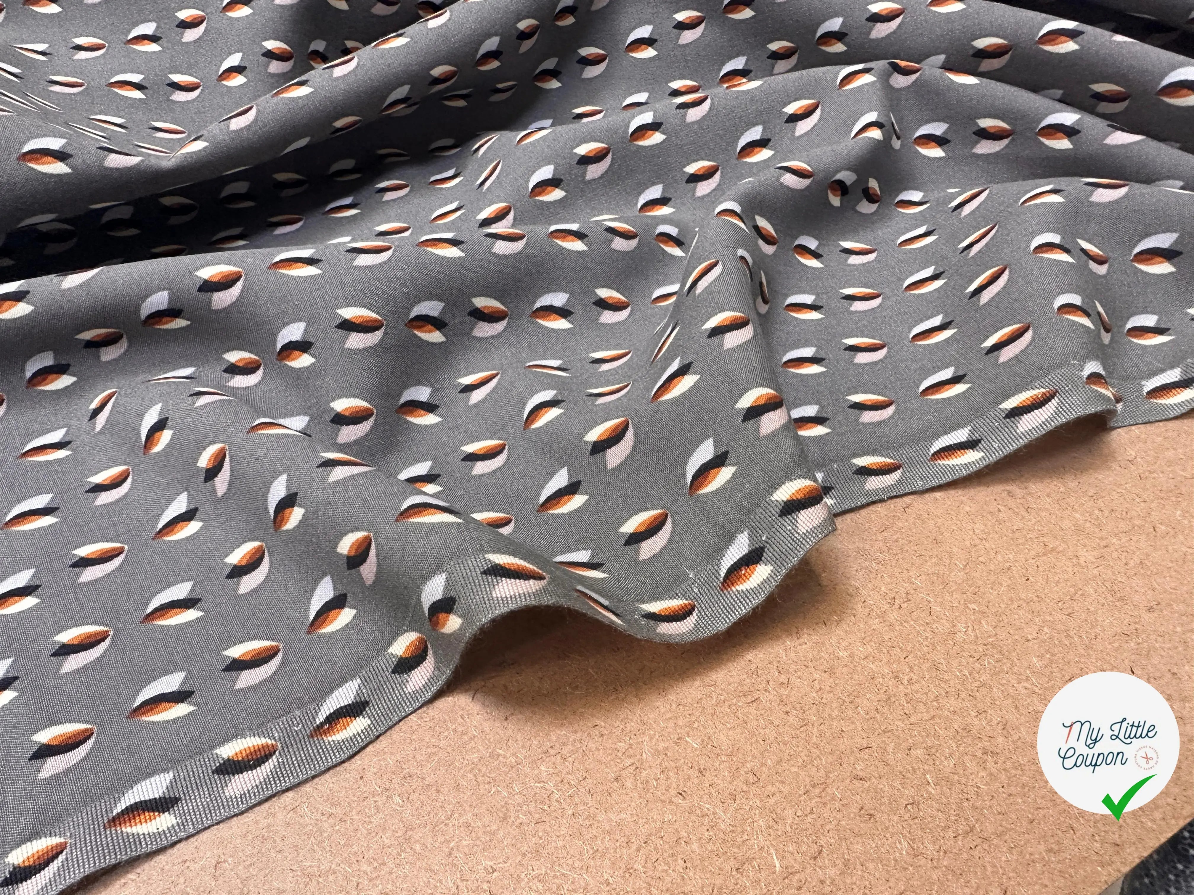 VISCOSE EIWE CHARBON / M.FAUVES 2B Y15X 150 - My Little Coupon