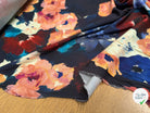 VISCOSE ÉLASTHANNE IMPRIMÉ FLEURS D'HIVER PUNGI TOPO FLEURSDHIVER - My Little Coupon